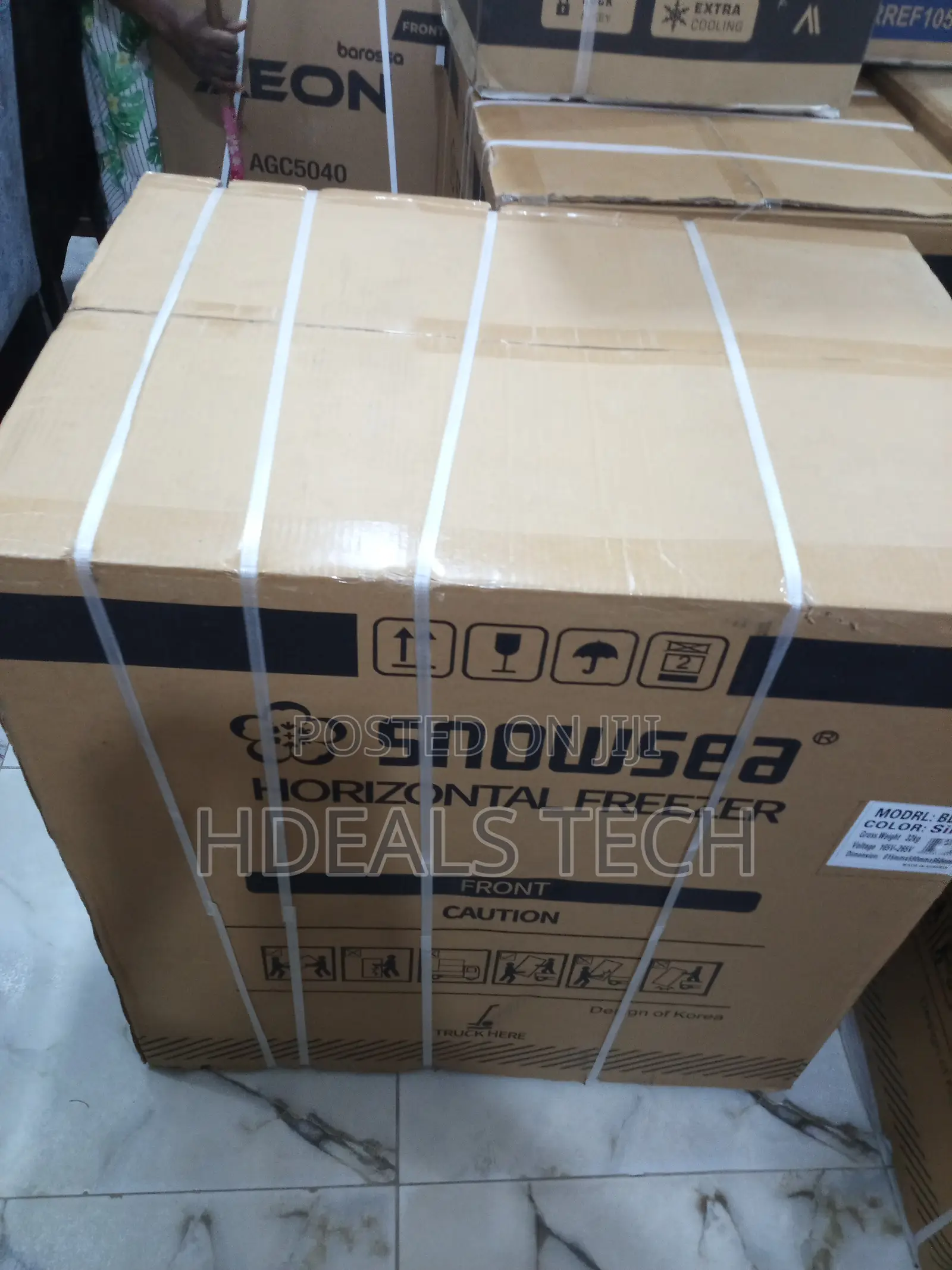 Snowsea Bd-208 Chest Freezer - Silent Efficient