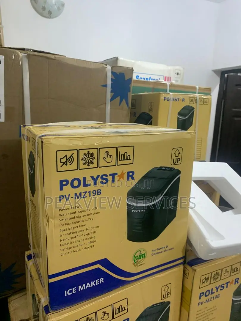 No Pumping Needed,Just Olug Chill With Polystar Ice Maker
