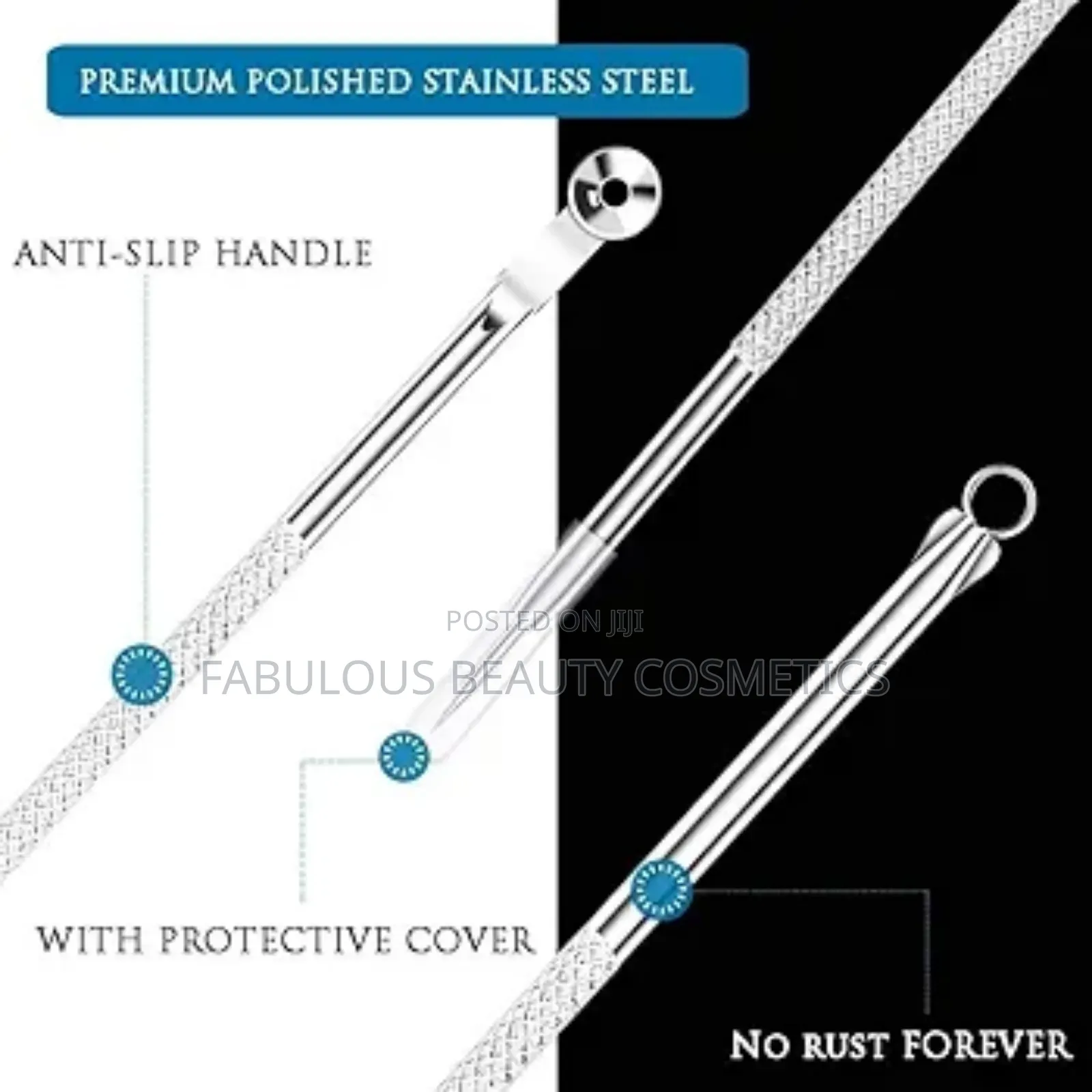 Acne Needle 4x Remover Tool Kit 4 Pimple Remover 4 Blackhead
