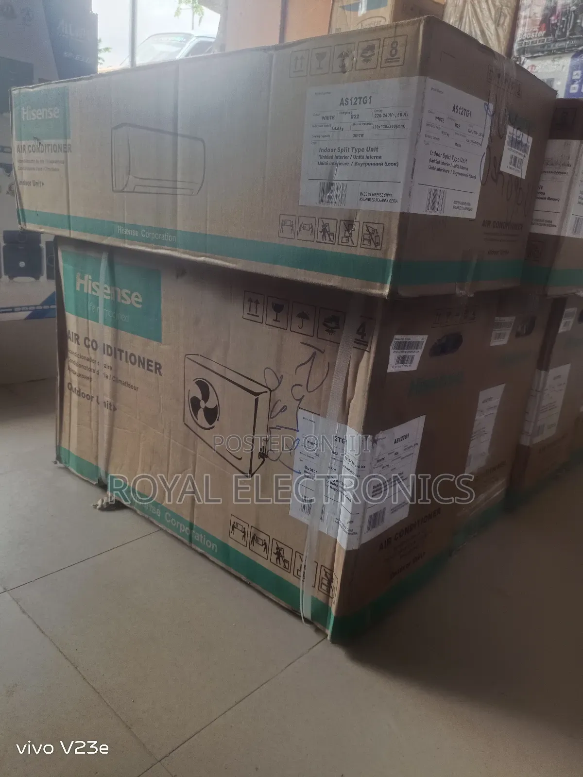 Top Class Hisense 1.5hp Split Air Conditioner With Full Kit