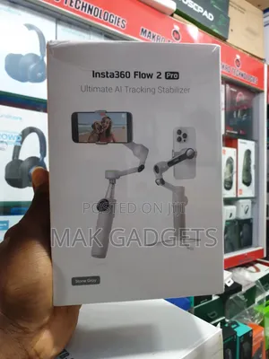 Insta360 Flow 2 Pro Grey - Foldable Ai Phone Gimbal