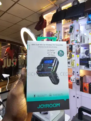 Joyroom Dual-Mic Car Wireless Fm/Bluetooth Transmitter