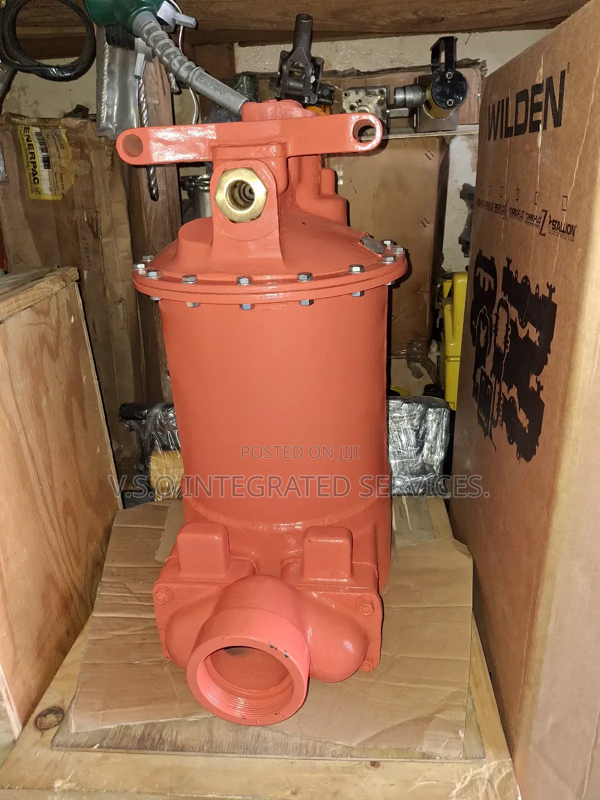 3" Pneumatic Sludge Pump. Chicago Pneumatic Cp