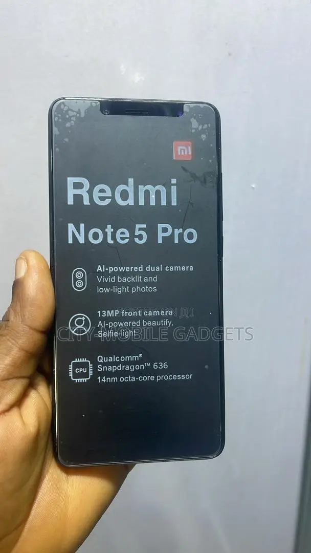 Xiaomi Redmi Note 5 Pro 64 GB Black