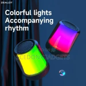 Zealot S66 RGB Multiple Lights Bluetooth Speaker
