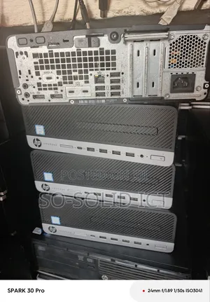 Photo - Desktop Computer HP ProDesk 600 G3 4GB Intel Core I3 HDD 500GB