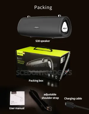 Photo - Zealot S38 3d Hifi Stereo Sound Bluetooth Speaker