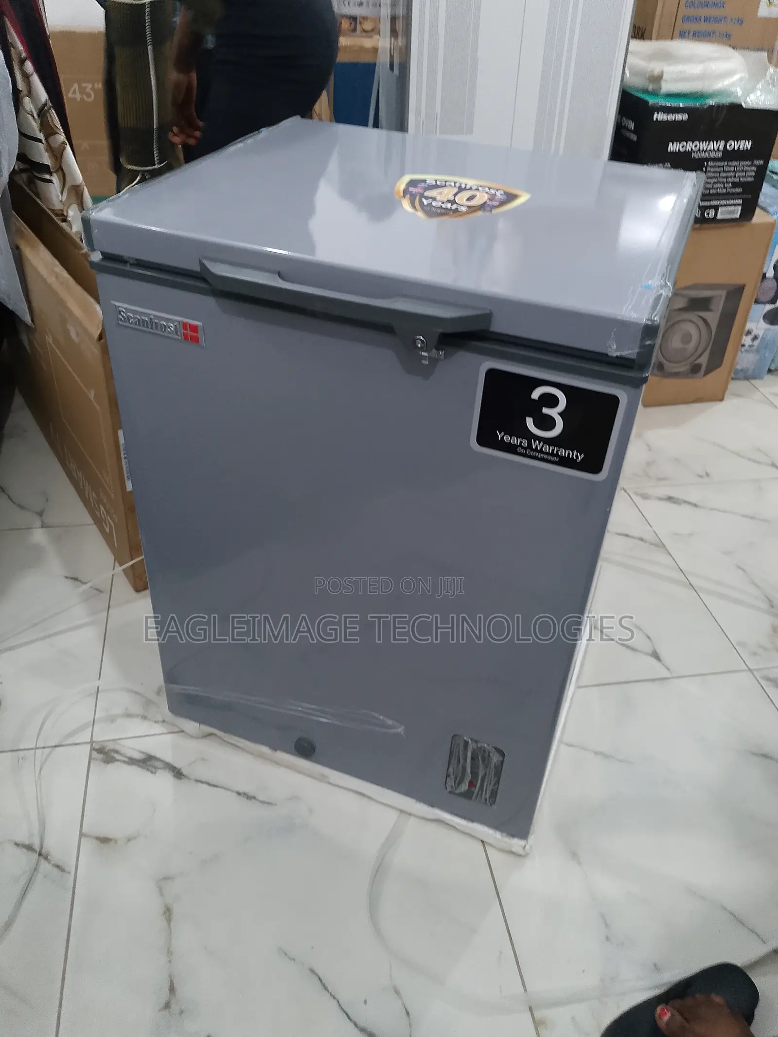 Classic Scanfrost Sfl151eco Freezer-Single Door