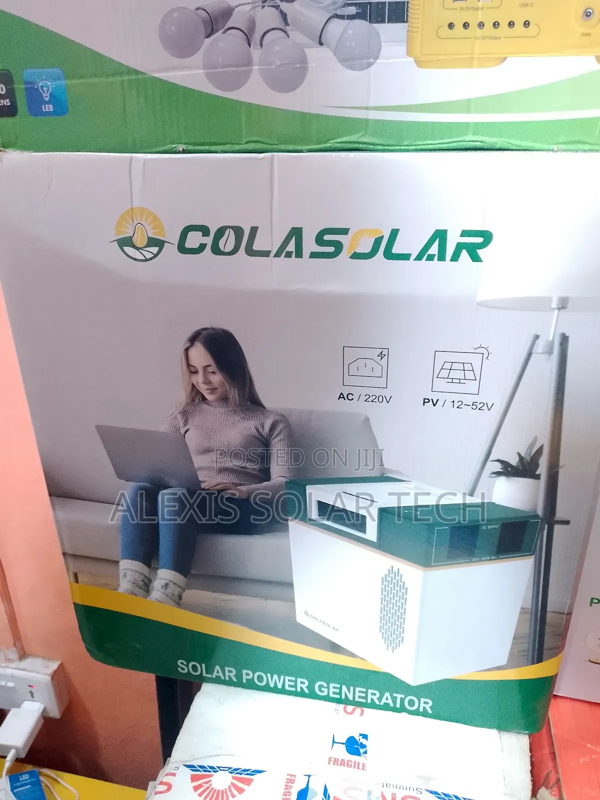 2kwh Cola Solar Power Generator