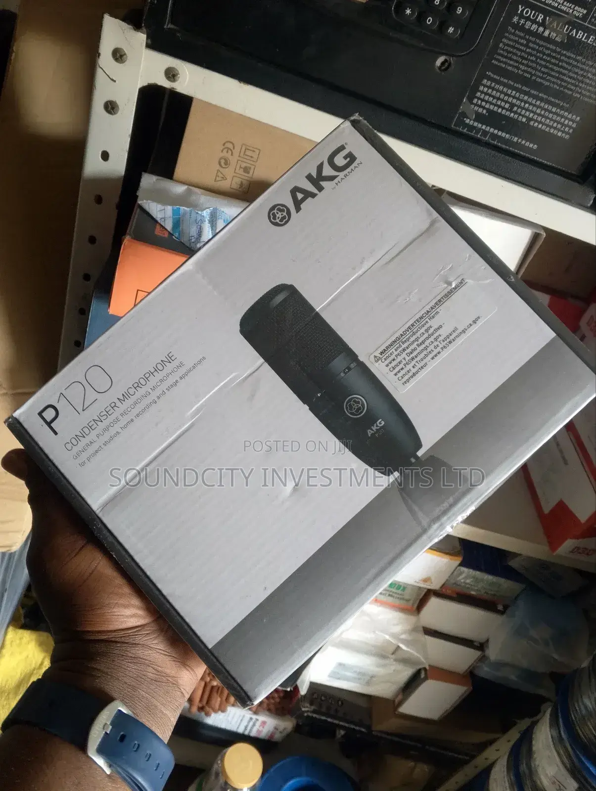 P-120 Akg Studio Microphone.