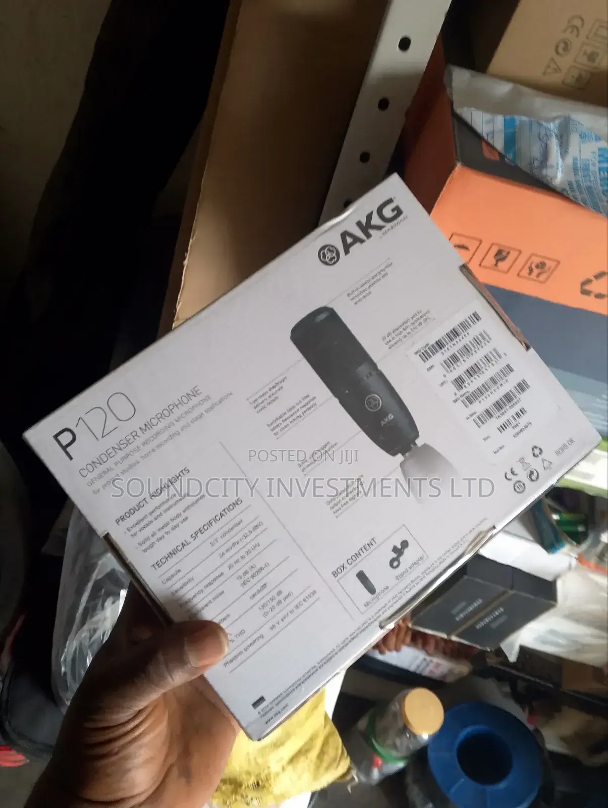 P-120 Akg Studio Microphone.