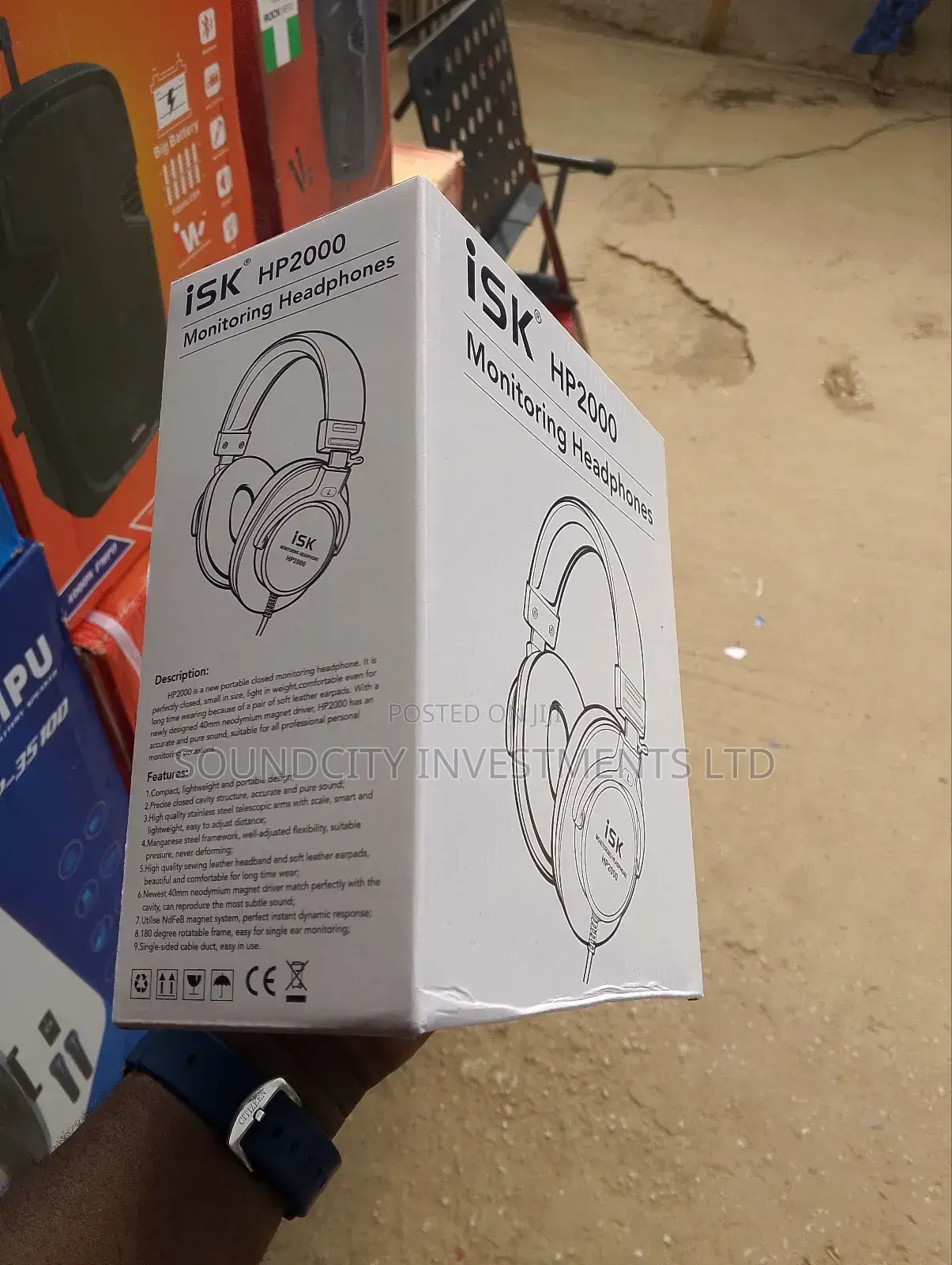 Isk Studio Headset/Headphone.