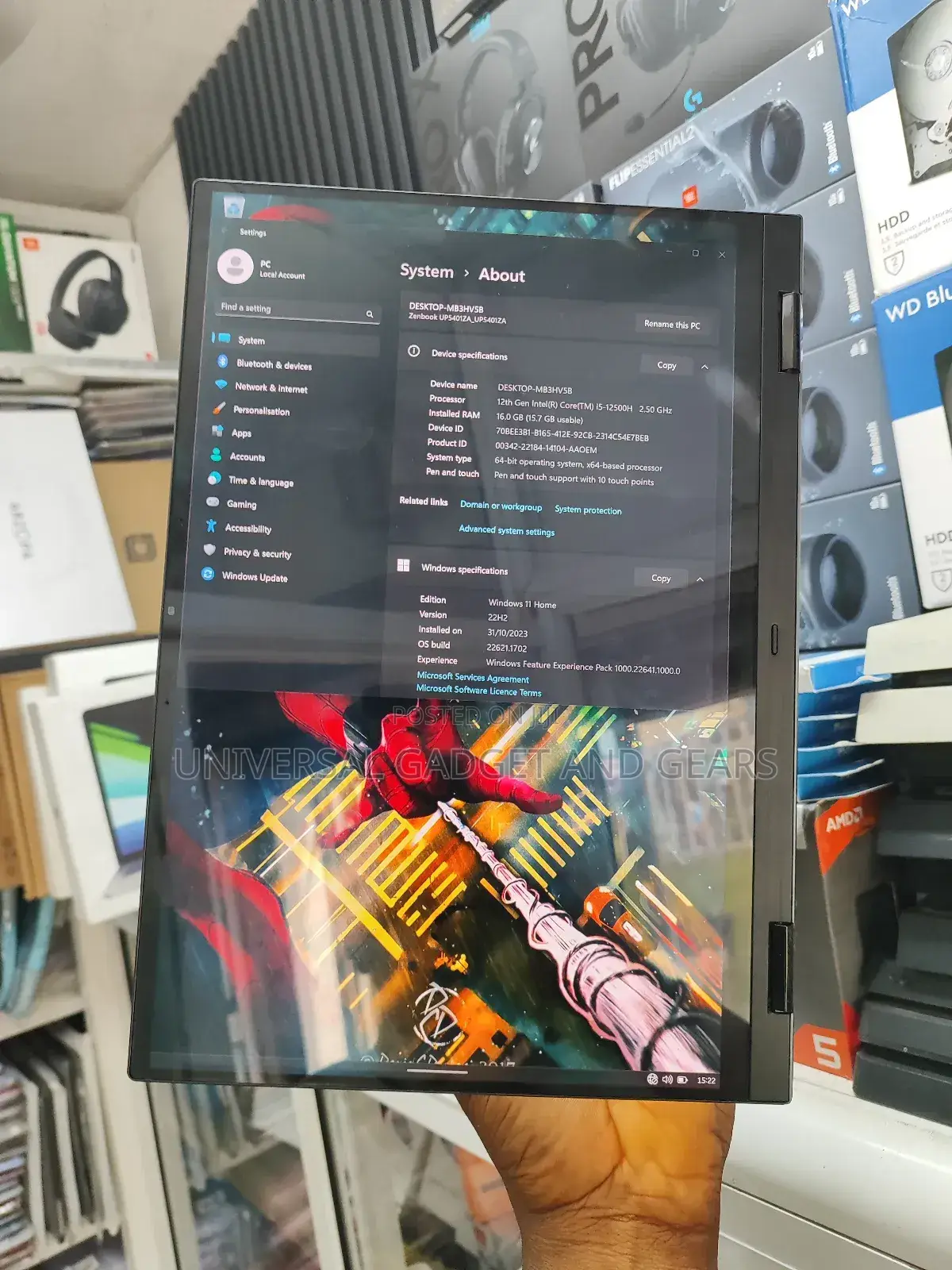 Laptop Asus 16GB Intel Core I5 SSD 512GB