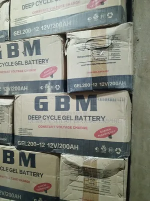 GBM Dry Cell,Deep Cycle Solar Battery 200ahs