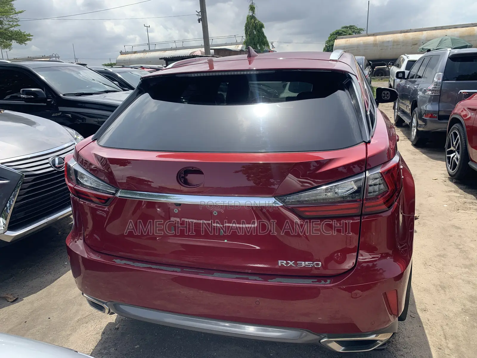 Lexus RX 350 AWD 2019 Red