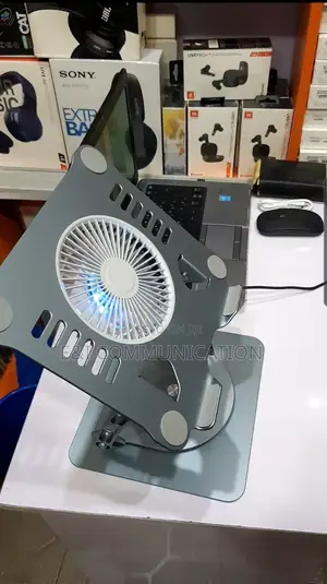 Laptop Stand With Cooling Fan.