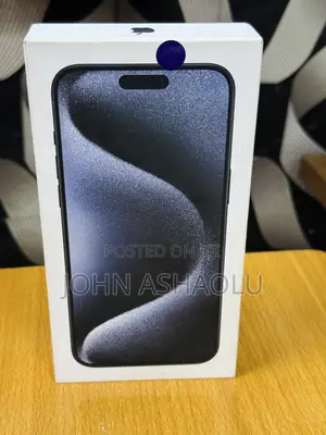 New Apple iPhone 15 Pro Max 256 GB Blue