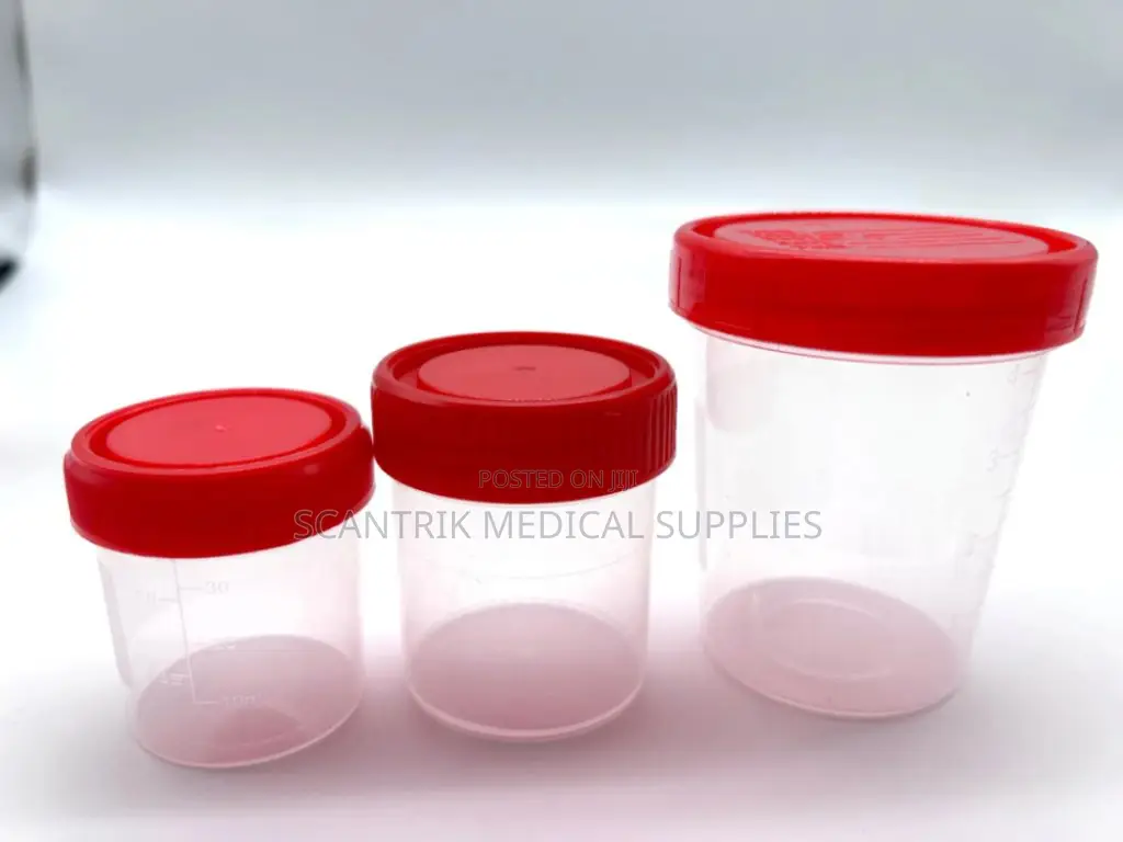 Medical Urine Container With Label
