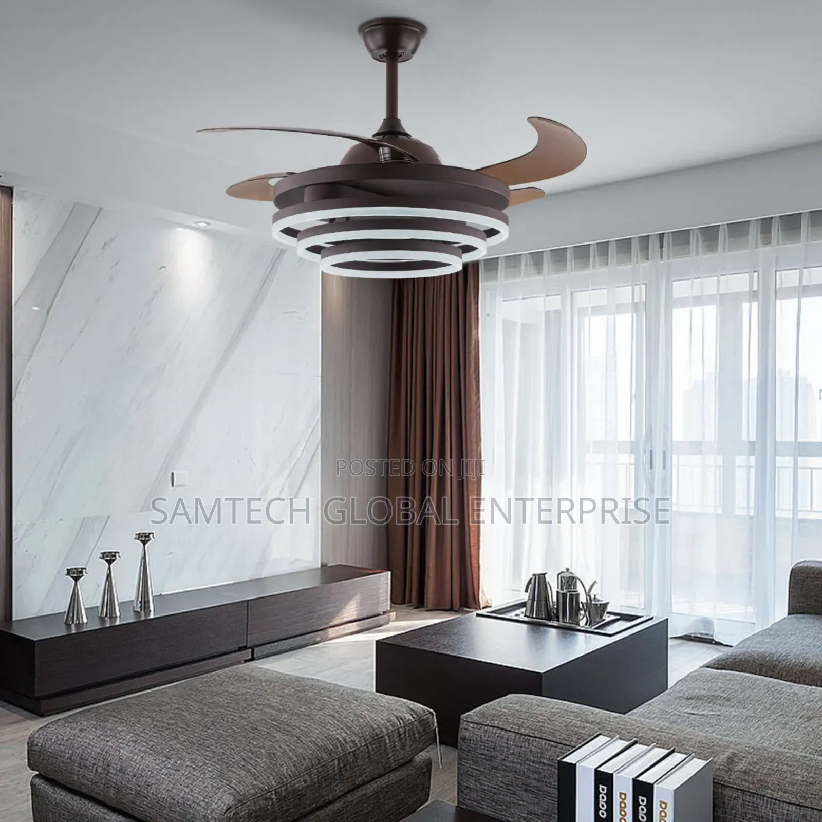 Chandelier Fan Light