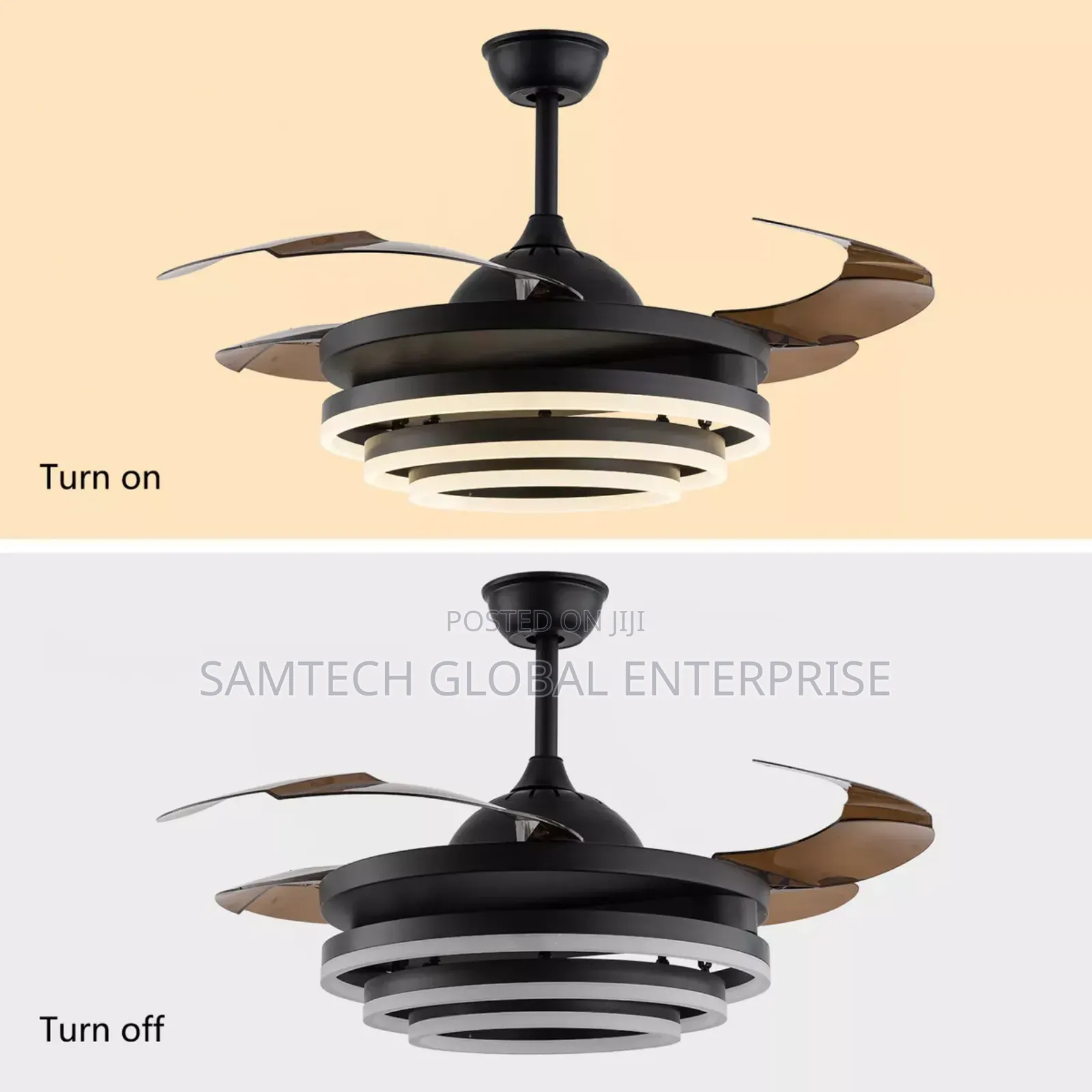 Chandelier Fan Light
