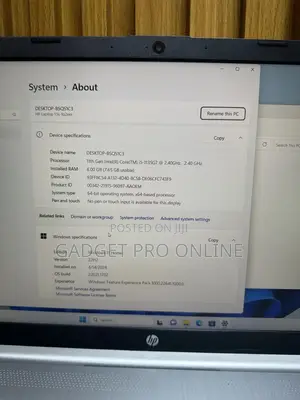 Laptop HP 15 8GB Intel Core I5 SSD 256GB