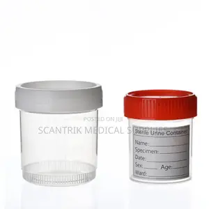 Labeled Diagnostic Specimen Jar