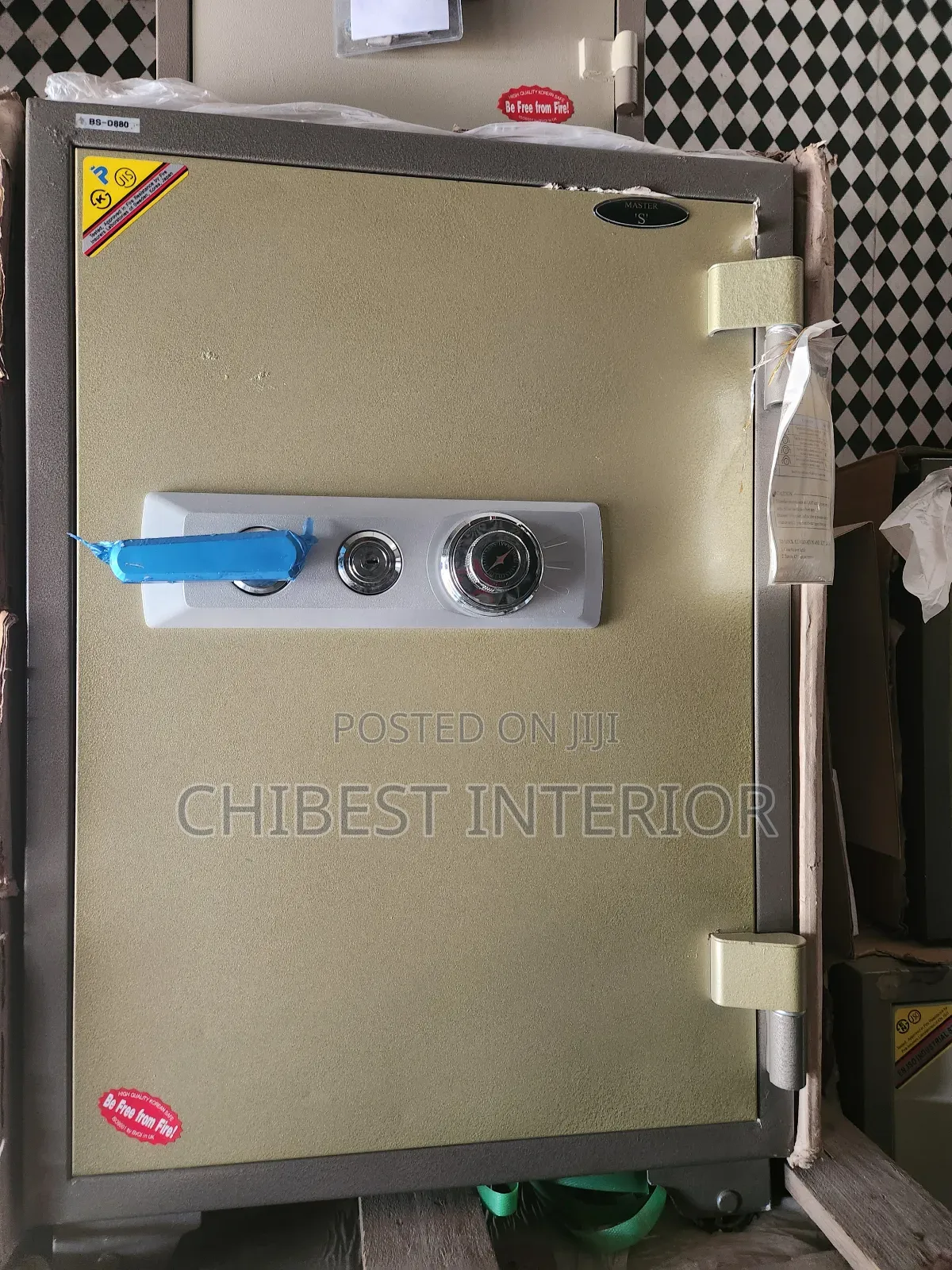 Brand New Standard Fire Proof Safe.
