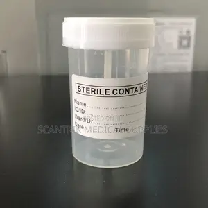Labeled Urine Transport Container