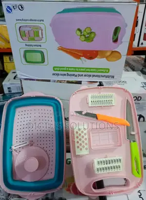 Multipurpose Slicer, Cutting Board, Bowl