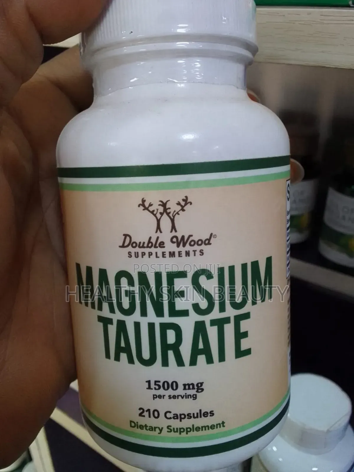Double Wood Magnesium Taurate 1500mg X210 Capsules