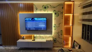 Be Spoke Tv Console. Minimalist Type Tv Console.