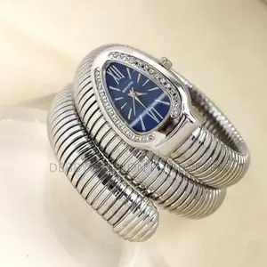 *Unique Snake Shaped Design Bracelet Watch
