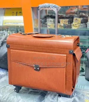 Luxury Pilot Traveling Trolley Box