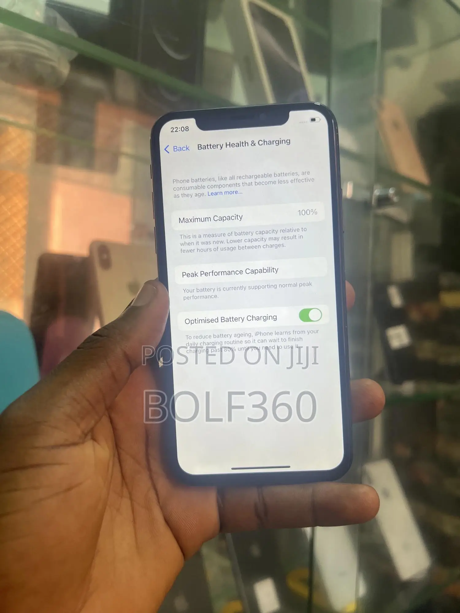 Apple iPhone X 64 GB Black