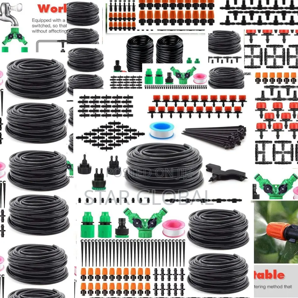 Durable Efficient 360m Automatic Garden Irrigation Set