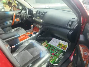 Toyota Highlander Sport 2008 Red