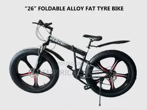 Alloyed Foldable Fat Tyre Bicycle