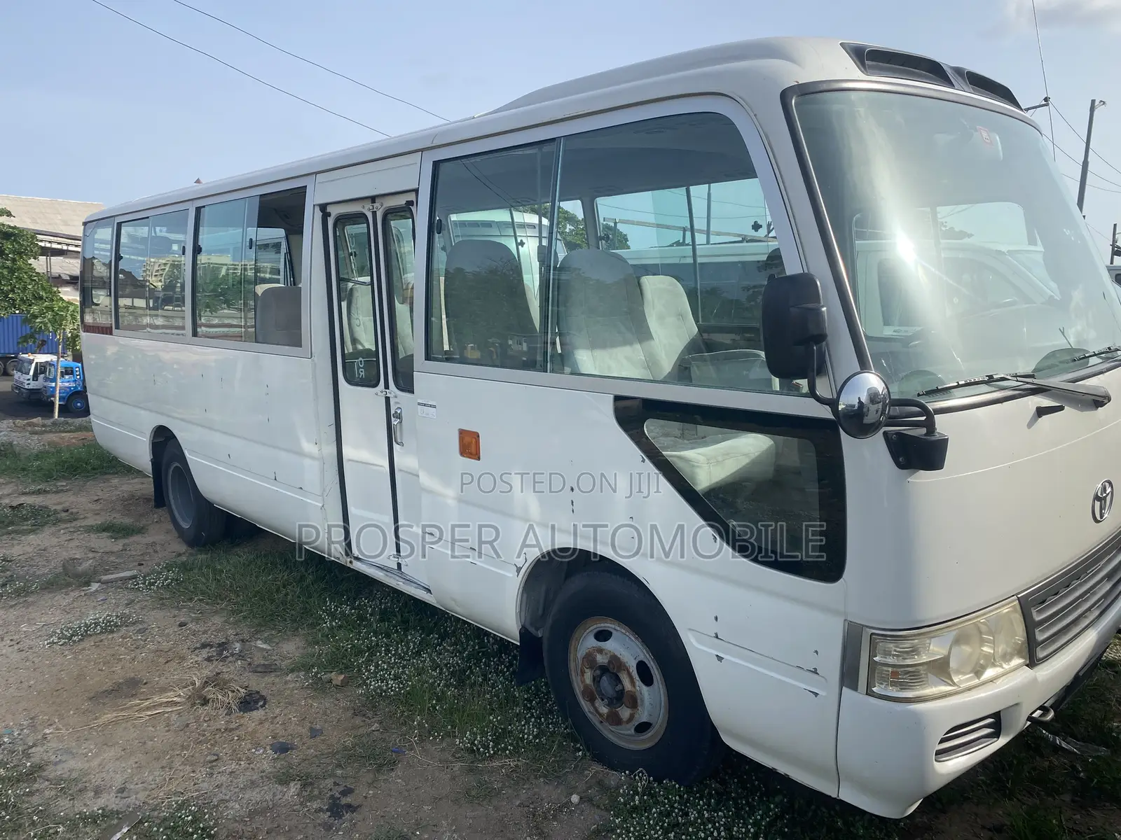 Toyota Coaster 2018 White