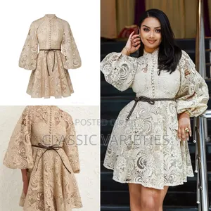 Photo - Luxury Waverly Belted Lace Dress