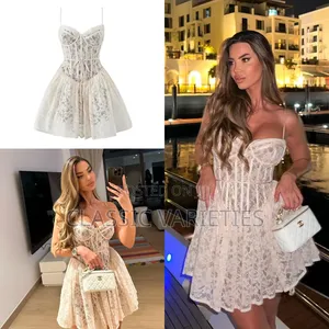 Photo - Luxury Tulle Corset Lace Dress