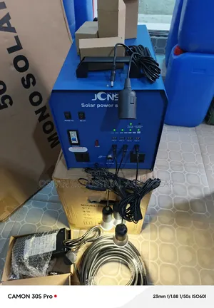 1800w JCNS Solar Generator With Double 320w 52v Solar Panels