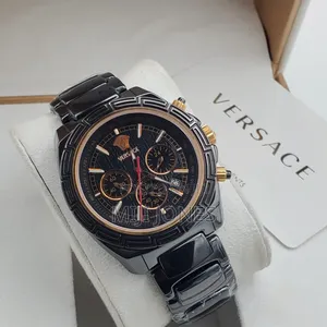 Photo - "Inspired by Versace: Black Ceramic Chronograph Watch"