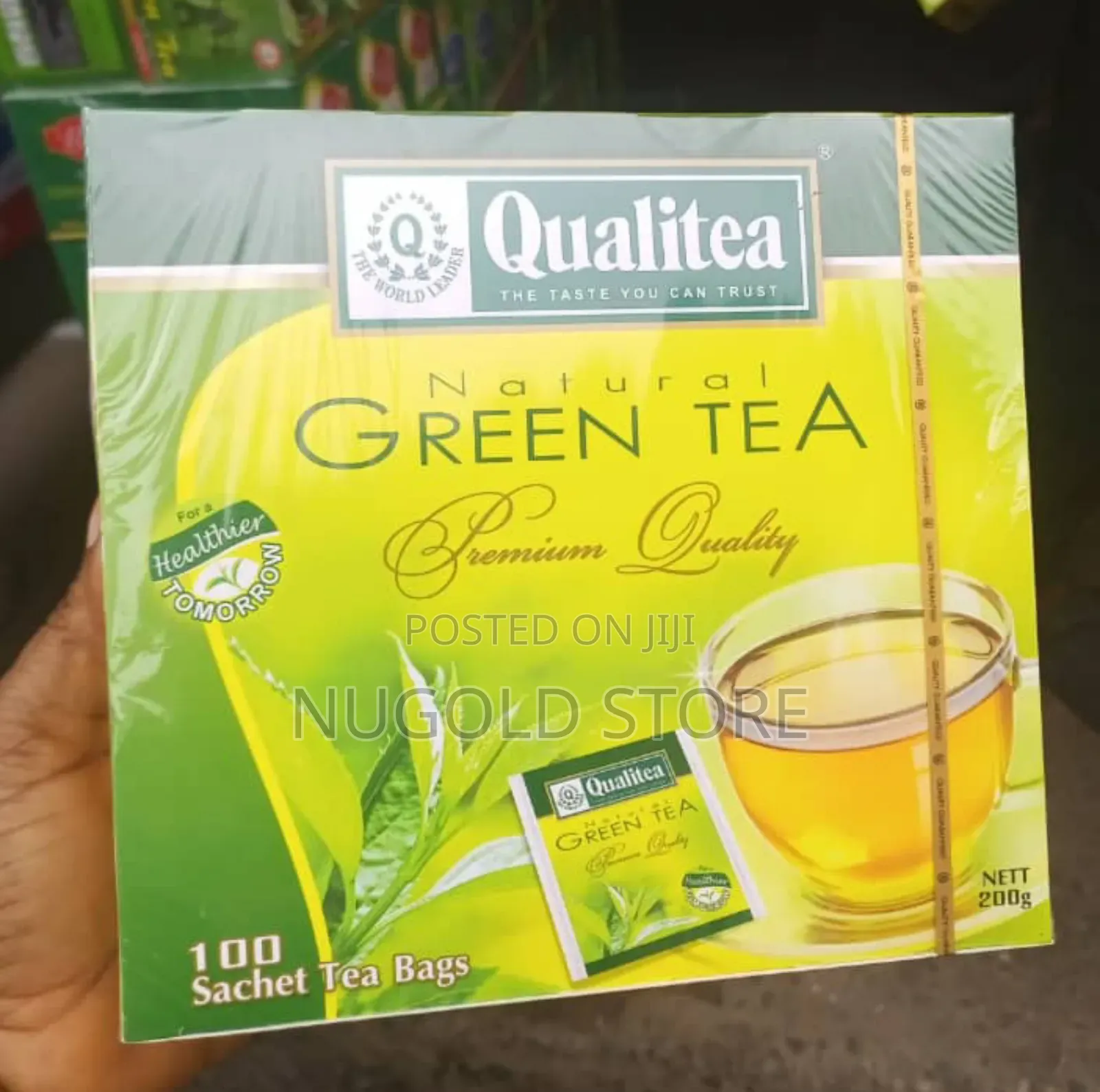 Qualitea Natural Green Tea *100 Bags
