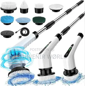 9 in 1 Rechargeable Spin Scrubber