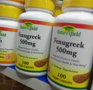 Photo - Nature's Field Fenugreek 500mg by 100 Capsules