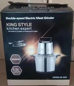 12litre King Style Yam Pounder Meat Grinder