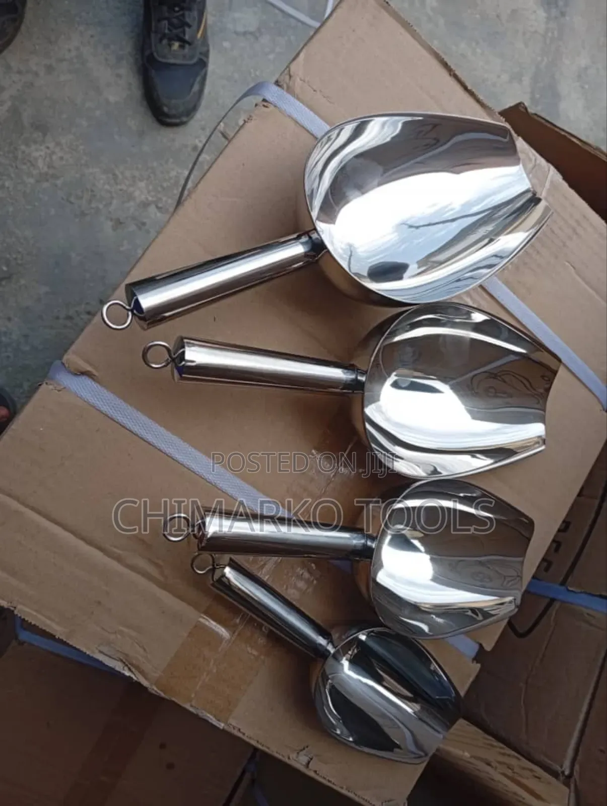 Stainless Steel Ice Scoop