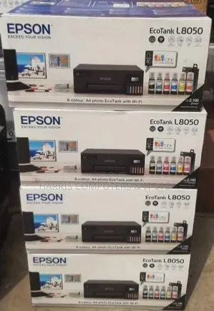 Epson L8050 Ecotank, Id Card/ Cd/DVD/Photo A4 Printer