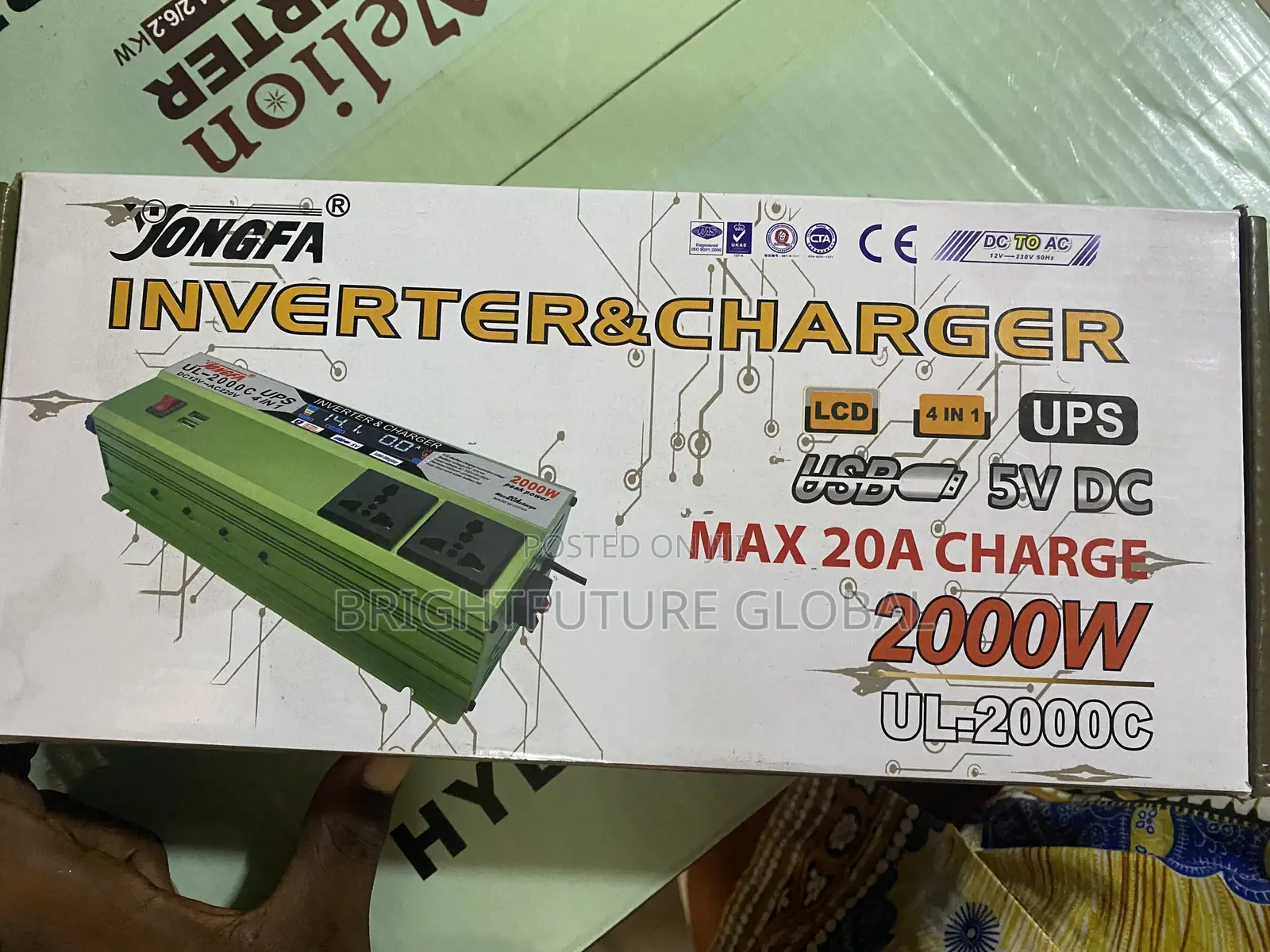 2000w Sachet Inverter and Charger
