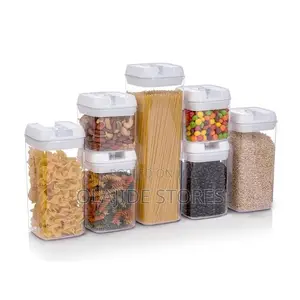 Airtight Kitchen Food Storage Container Set With Seal 7pcs #